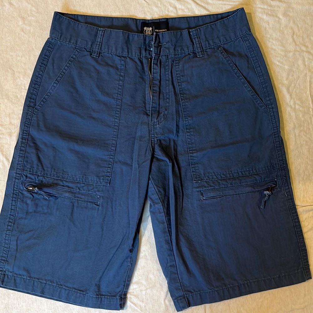 Route 66 navy shorts waist size 32